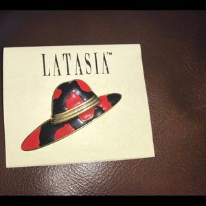 Vintage latasia hat pin new